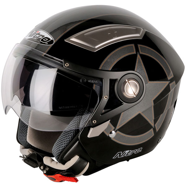Casque Fashion Nitro NP-100J Heavy Noir