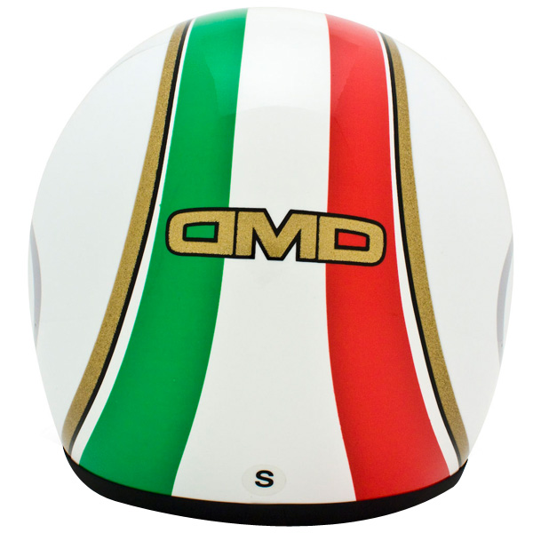 Casque Jet Dmd Vintage ITA Blanc Casque Jet Dmd Vintage ITA Blanc