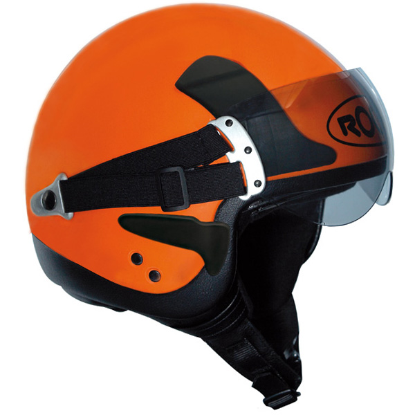 Casque Jet Roof Kicker Orange Mat