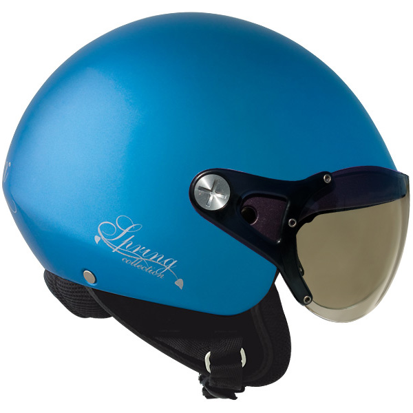 Casque Jet Nexx X60 Spring bleu metal