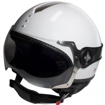 Casque Jet Precious Precious Blanc