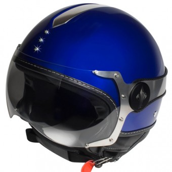 Casque Jet Precious Precious Bleu