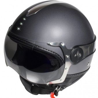 Casque Jet Precious Precious Gris Fonc�
