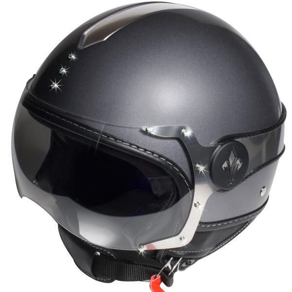 Casque Jet Precious Precious Gris Fonc�