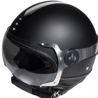 Casque Jet Precious Precious Noir Mat