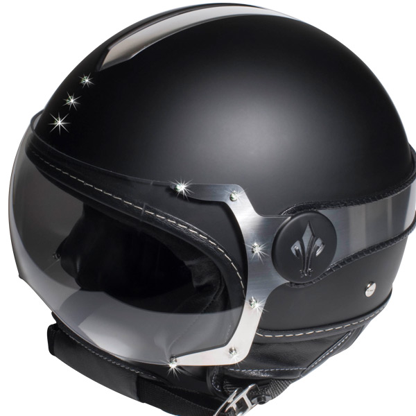 Casque Jet Precious Precious Noir Mat