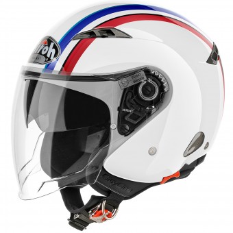 Casque Jet Airoh City One Style White