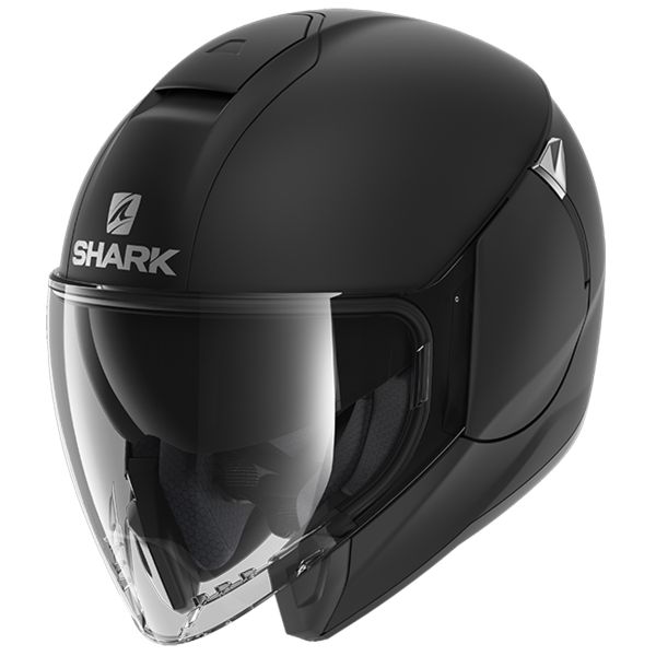 Casque Jet Shark Citycruiser Blank Mat KMA