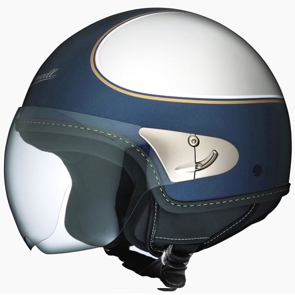 Casque Jet Cromwell Hurricane Imperial blue