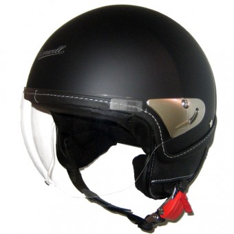 Casque Jet Cromwell Meteor Legend Noir Mat Casque Jet Cromwell Meteor Legend Noir Mat