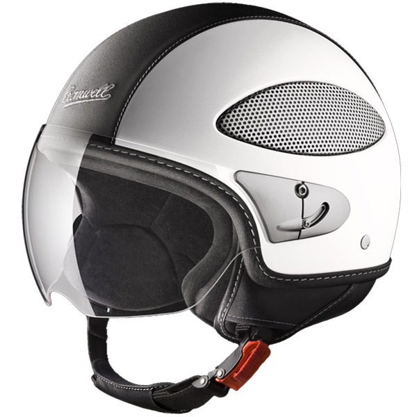 Casque Jet Cromwell Mosquito blanc