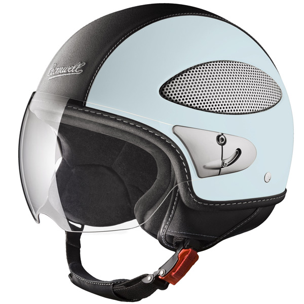 Casque Jet Cromwell Mosquito bleu