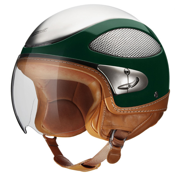 Casque Jet Cromwell Spitfire Jaguar green