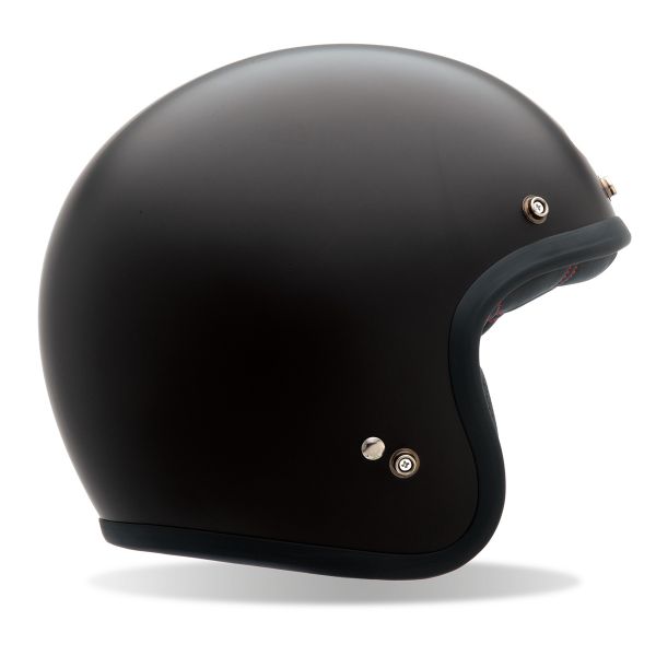 Casque Jet Bell Custom 500 Matt Black Dlx