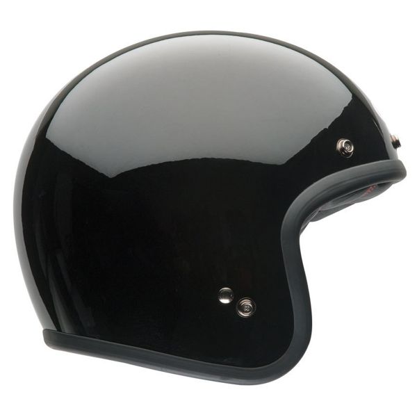 Casque Jet Bell Custom 500 Solid Black Casque Jet Bell Custom 500 Solid Black