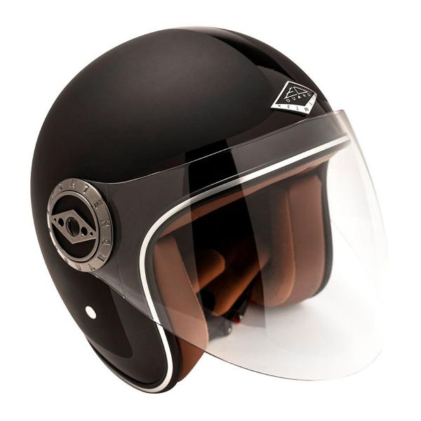 Casque jet Dirt Ed Heritage Vert Anglais Edguard, Accessoires moto