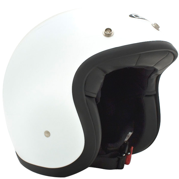 Casque Jet Dmd Vintage Blanc