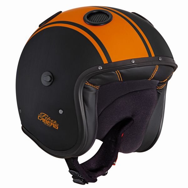 Caberg Doom Legend Matt Black Orange