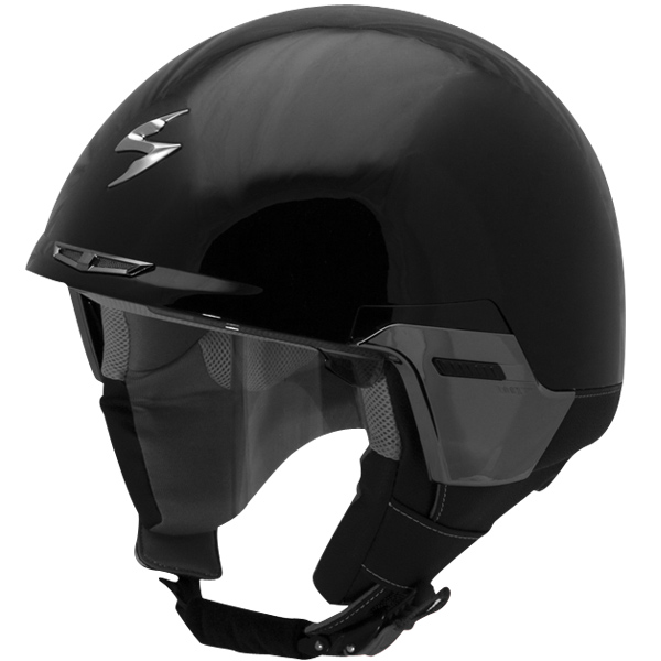 Casque Jet Scorpion EXO 100 Padova Noir Casque Jet Scorpion EXO 100 Padova Noir