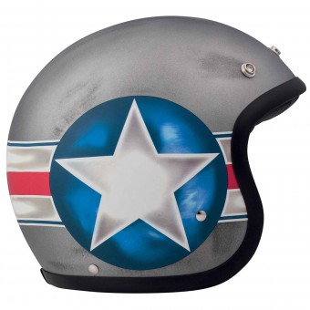 Casque Jet Dmd Vintage Fighter