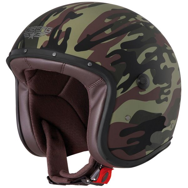 Casque Jet Caberg Freeride Commander Mat Green