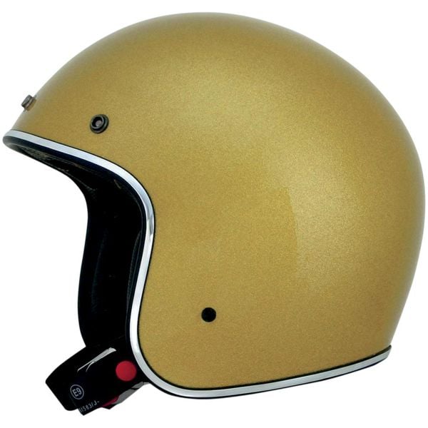 Casque Jet AFX FX-76 Vintage Gold Metal Flake