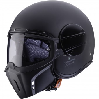 Casque Jet Caberg Ghost Matt Black Casque Jet Caberg Ghost Matt Black