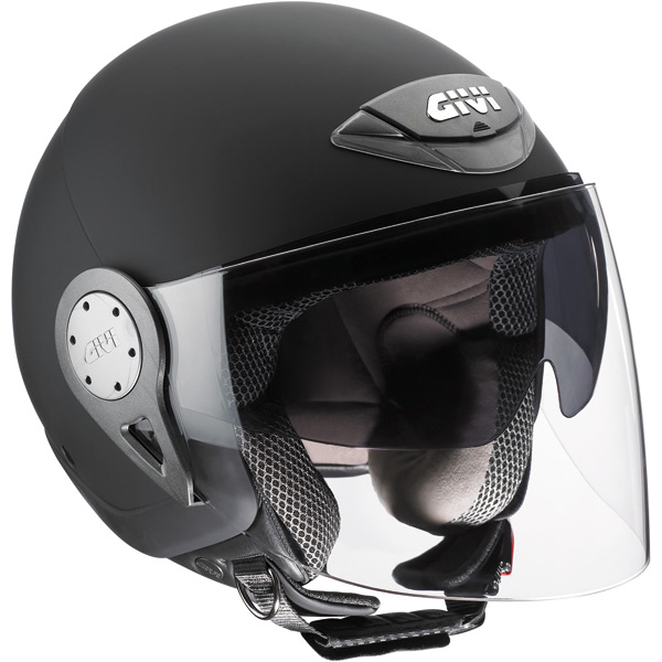 Casque Jet Givi 10.5 Luxe Noir Mat