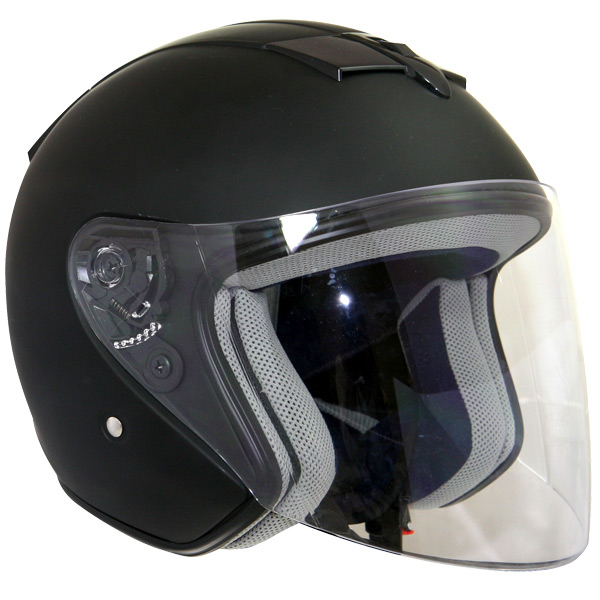 Casque Jet GPAX A 200 Noir