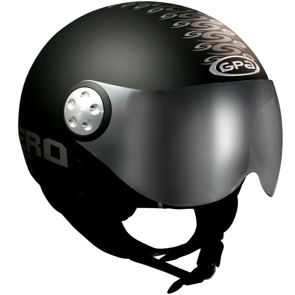 Casque Casque moto GPA Aero noir mat