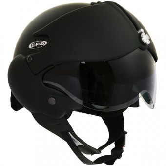 Casque Jet GPA Aircraft noir mat