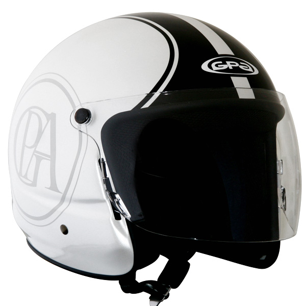 Casque Jet GPA Human Klub Blanc
