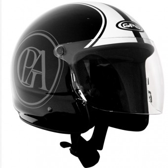 Casque Jet GPA Human Klub Noir Mtal