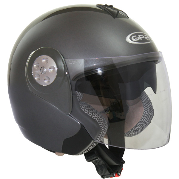 Casque Jet GPA Sunny DS Titanium M�tal