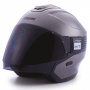 Casque Jet Blauer Hacker Titanium Matt Black