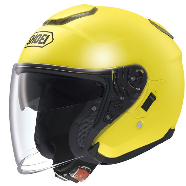 Casque Shoei J Cruise Jaune Fluo En Stock Icasquecom