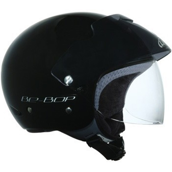 Casque Jet Lazer Be-Bop Solid Noir