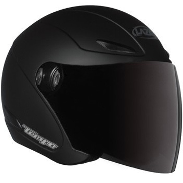 Casque Jet Lazer Tempo GL noir mat