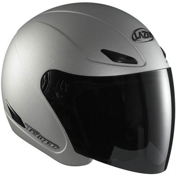 Casque Jet Lazer Tempo GL gris acier