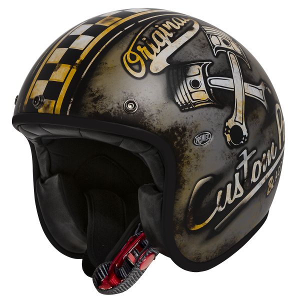 Casque Jet Premier Le Petit OP9BM Casque Jet Premier Le Petit OP9BM