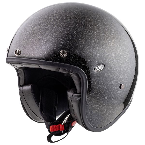 Casque Jet Premier Le Petit U9 Glitter Gold Casque Jet Premier Le Petit U9 Glitter Gold