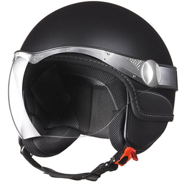 Casque Jet Momo Design Essenziale Noir Mat 00S