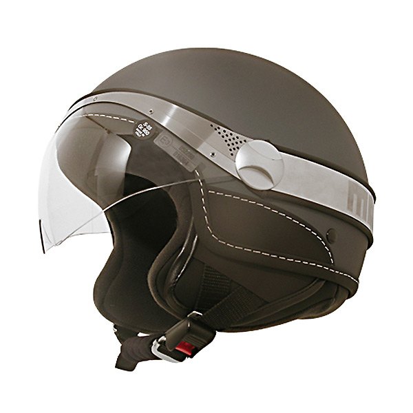 Casque Jet Momo Design Essenziale ardoise mat