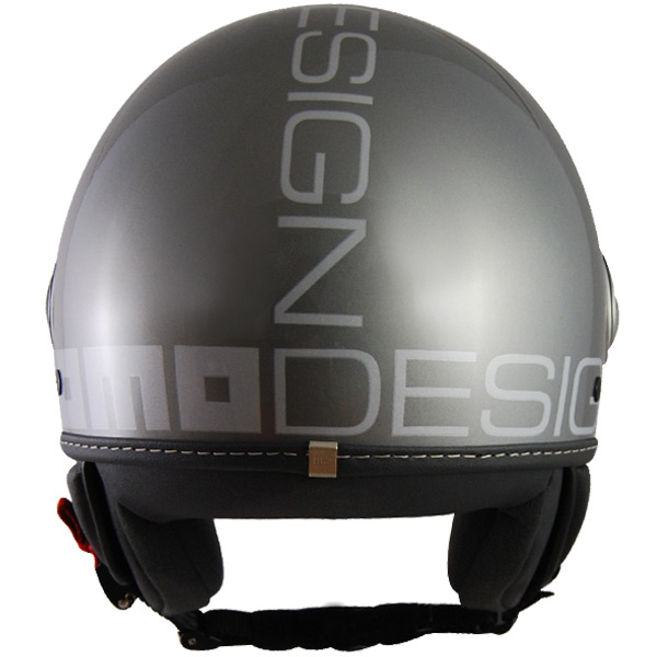 Casque Momo Design Fighter Gris Argent Métal 0AT Au Meilleur Prix |  iCasque.com