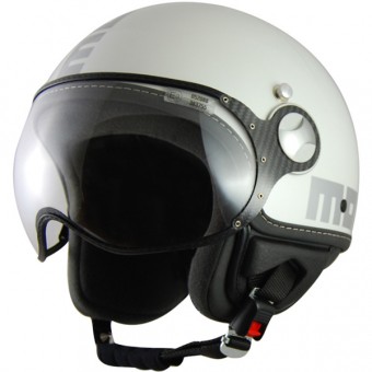 Casque Jet Momo Design Fighter Gris quartz 00E