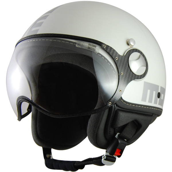 Casque Jet Momo Design Fighter Gris quartz 00E