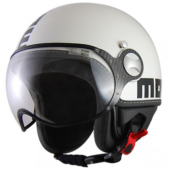 Casque Jet Momo Design Fighter Quartz Metalic Noir
