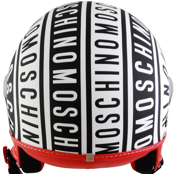 Casque Jet Moschino - Dos