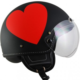 Casque Jet Moschino - Profil