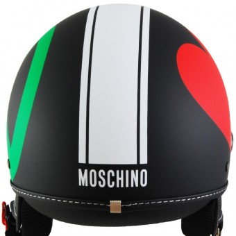 Casque Jet Moschino - Dos